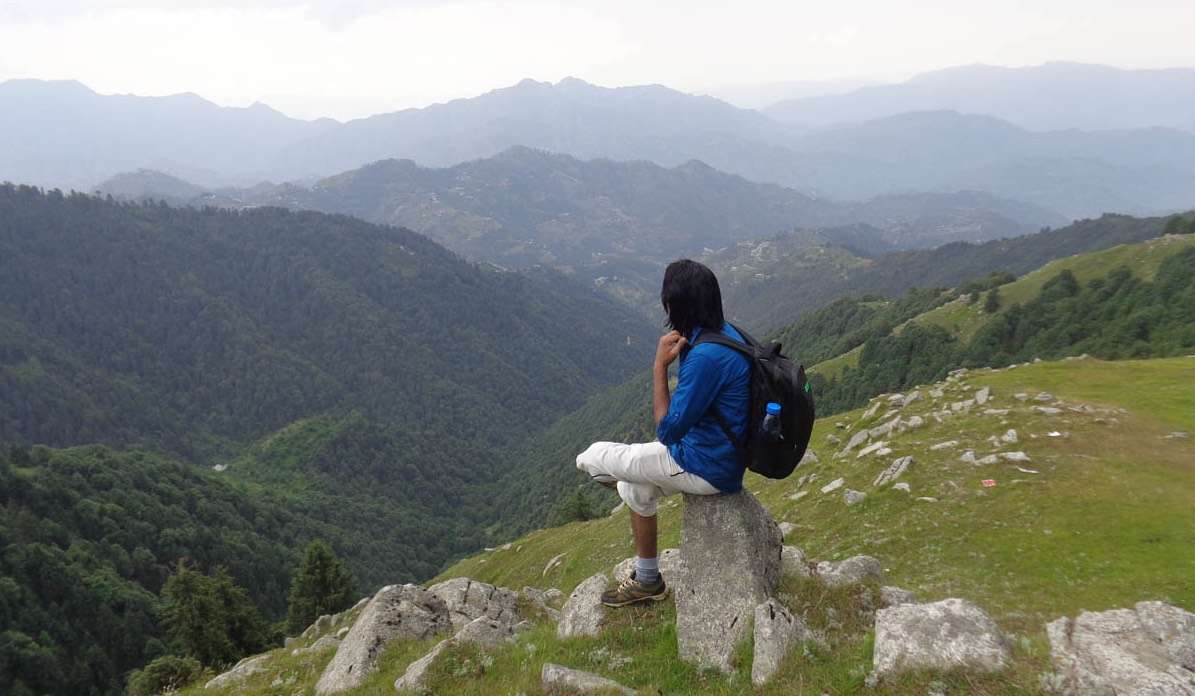 View of shikari devi wildlife hills